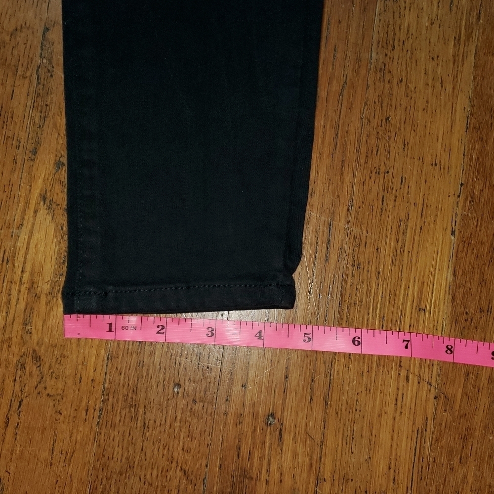 American Eagle Outfitters Black Skinny Jeans with Distressing - Picture 11 of 12